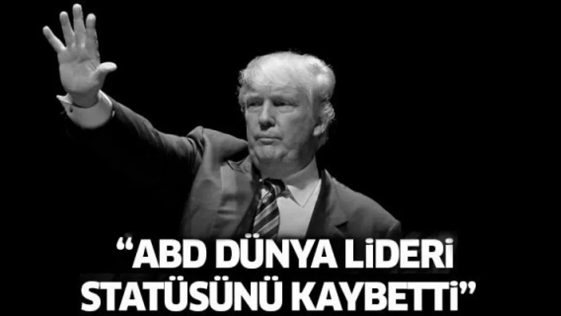 Gabriel: ABD dünya lideri statüsünü kaybetti