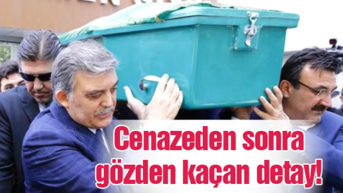 Gözden kaçan detay!