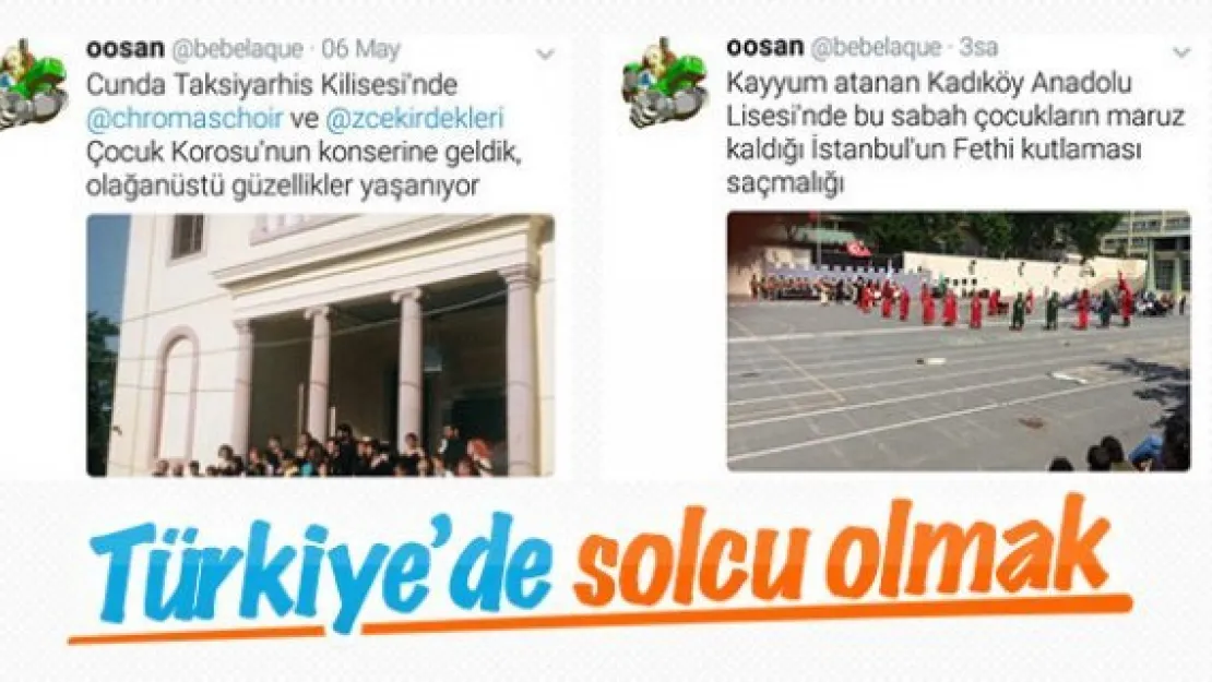 Kilise korosu iyi Fetih kutlaması kötü