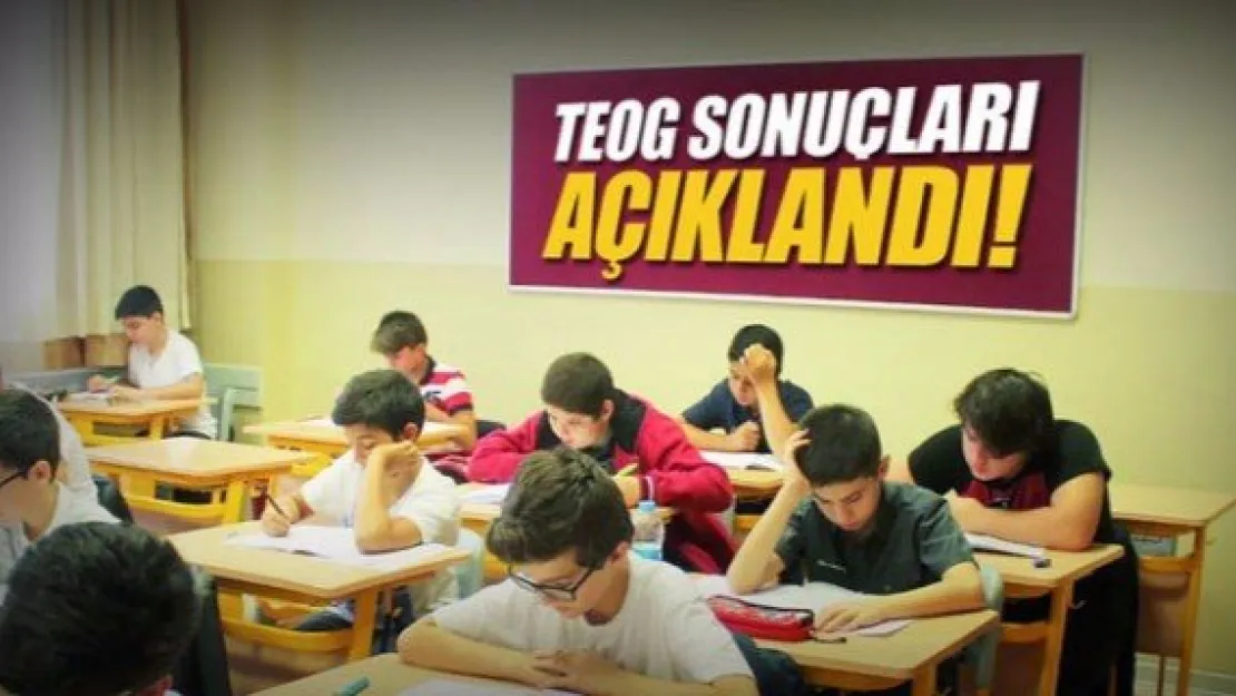 Son Dakika: TEOG sınav sonuçları az önce açıklandı!