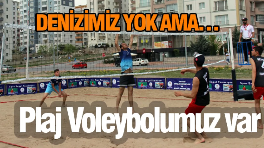 Voleybolda Kayseri'de bir ilk