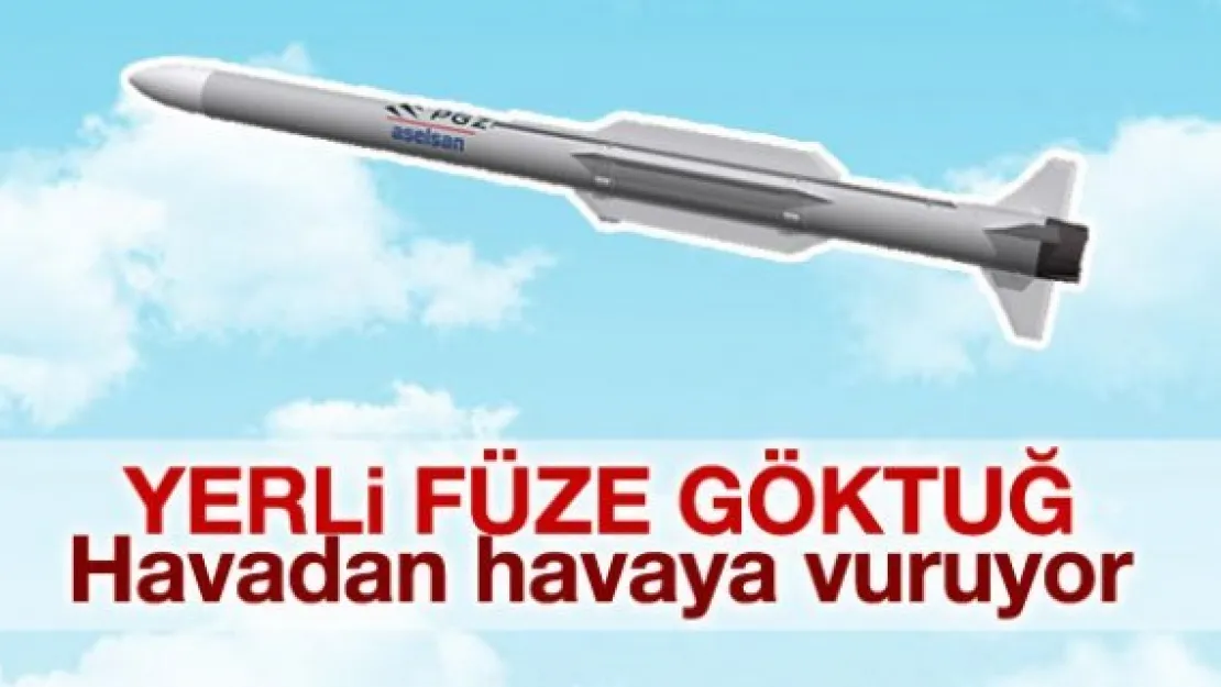 Yerli hava füzesi Göktuğ