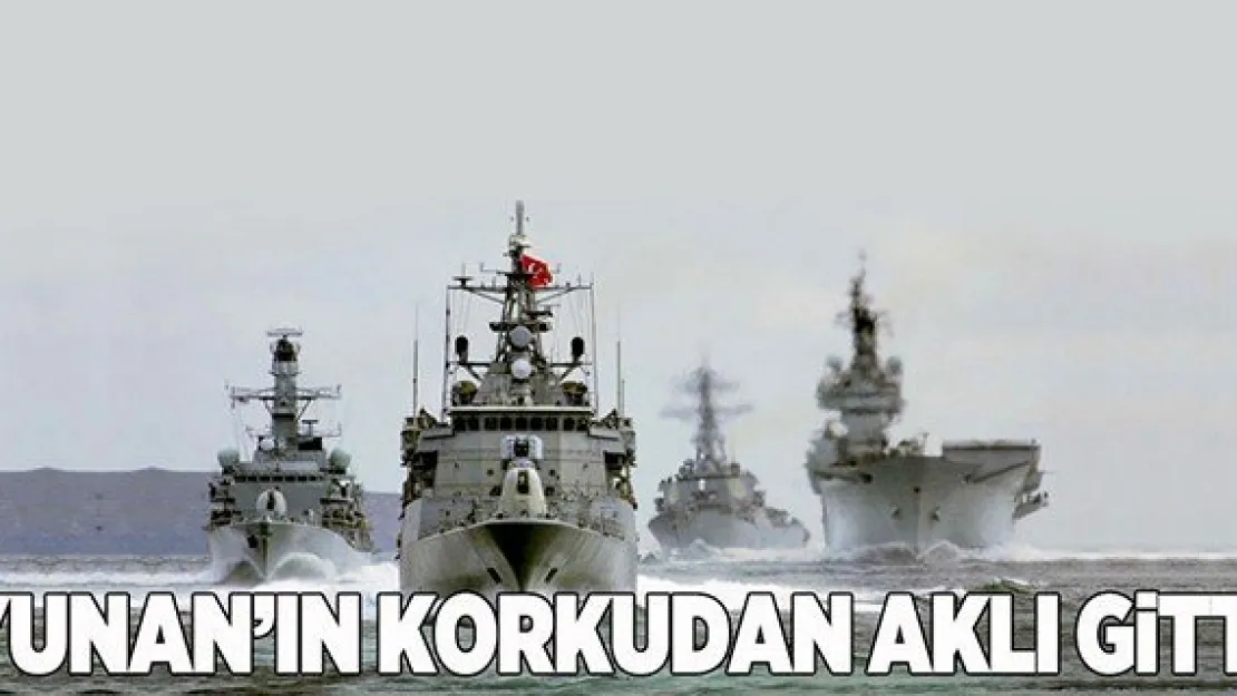 Yunanistan'ı korkutan tatbikat.