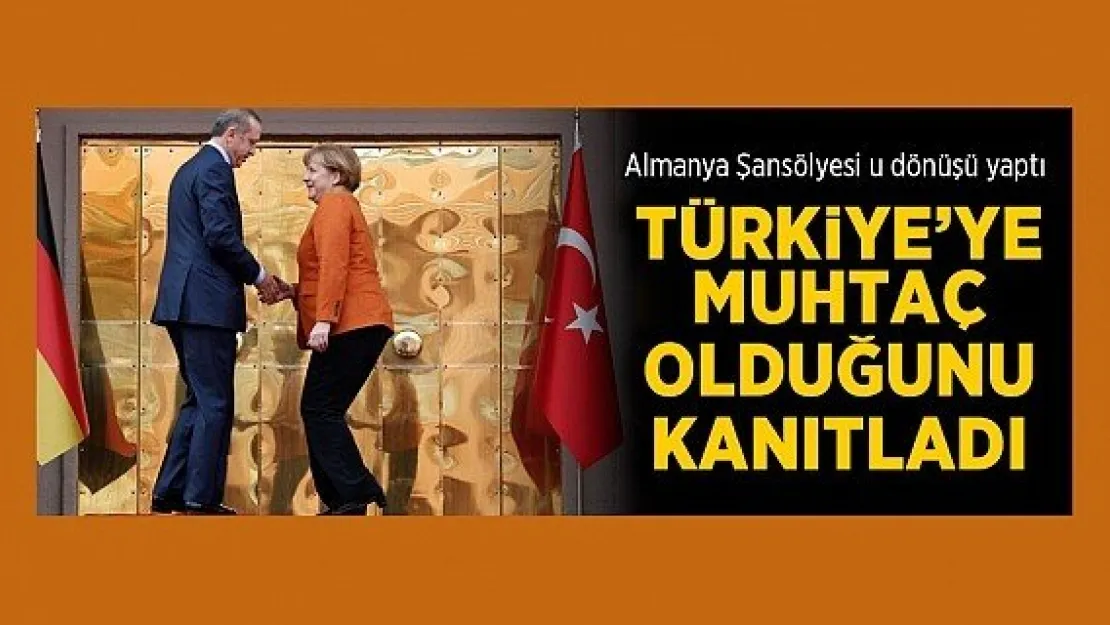 Almanya'dan son dakika U dönüşü Erdoğan bizim için...