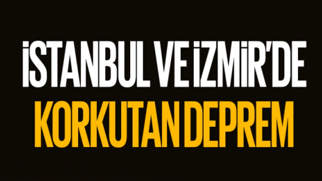 Ege Denizi'nde 6,2 büyüklüğünde deprem