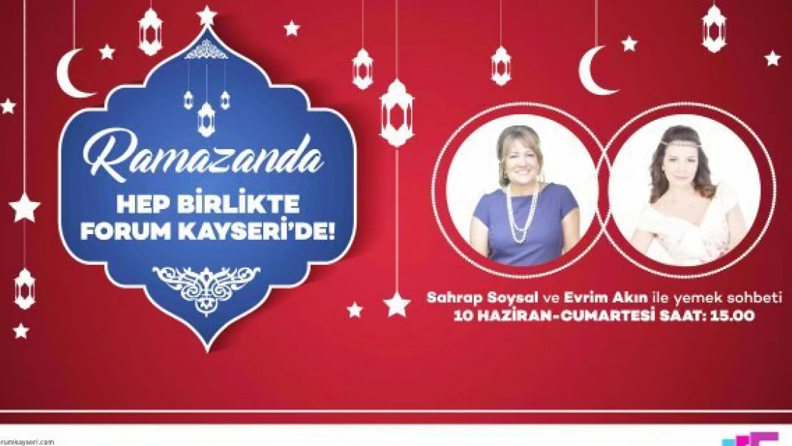 Forum Kayseri'de yemek söyleşisi