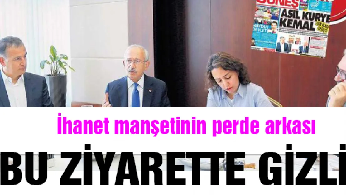 İhanet manşetinin perde arkası