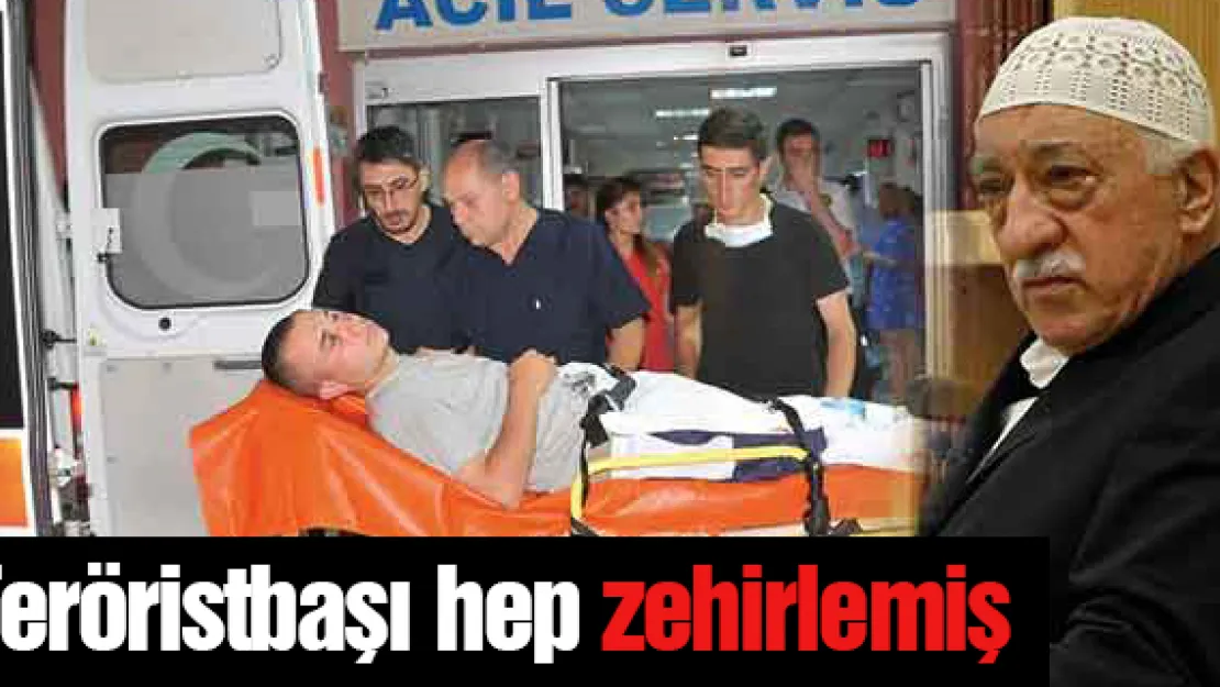 Teröristbaşı hep 'zehirlemiş'