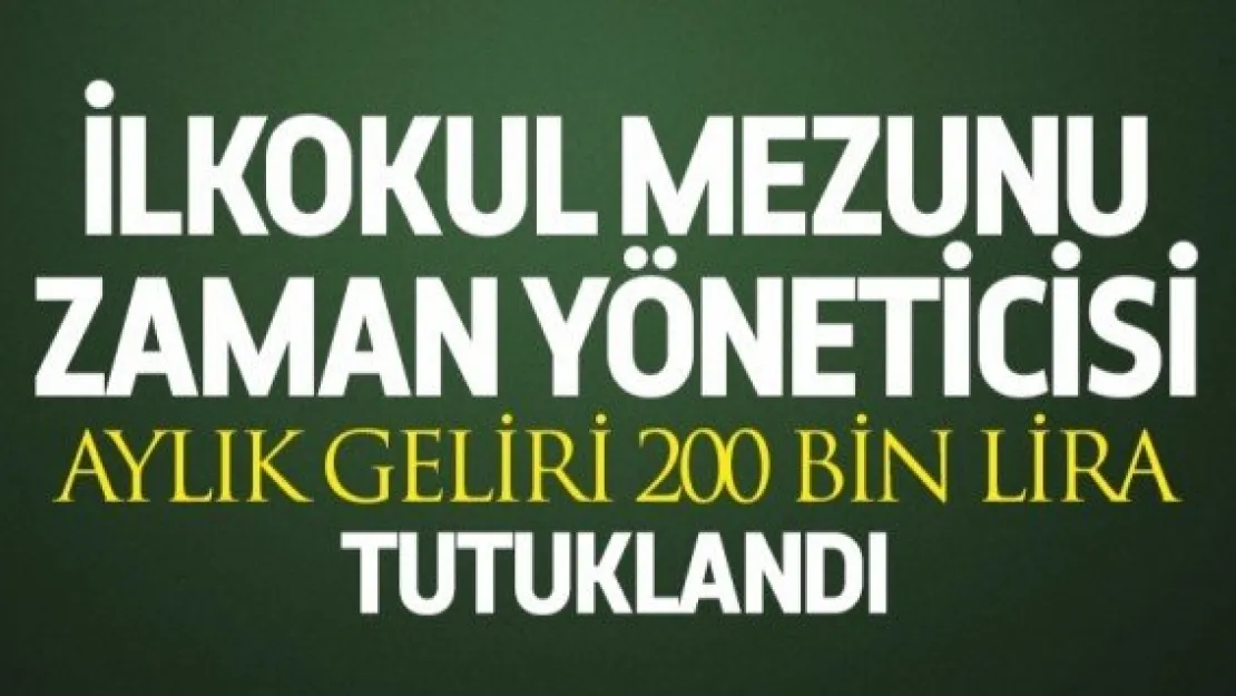 Zaman Gazetesi yöneticisi Adil Gülçek tutuklandı