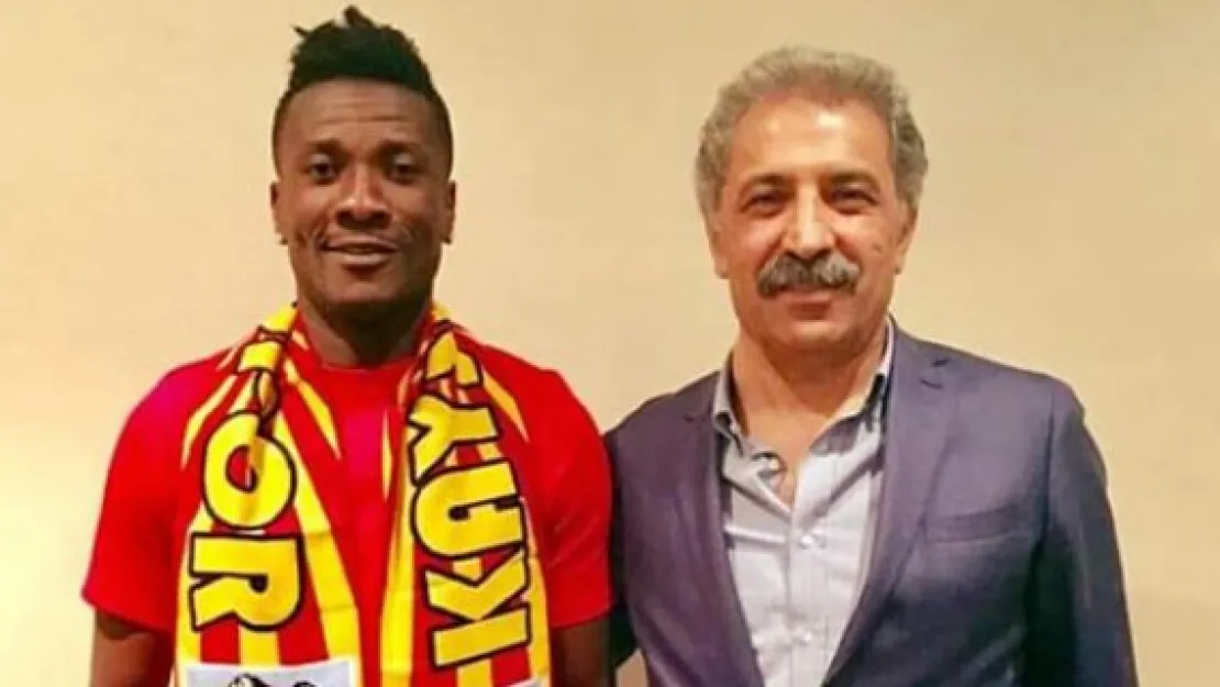 Asamoah Gyan İstanbul'da!