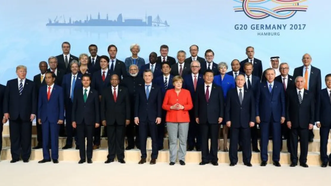 Cumhurbaşkanı Erdoğan, G-20 aile fotoğrafında