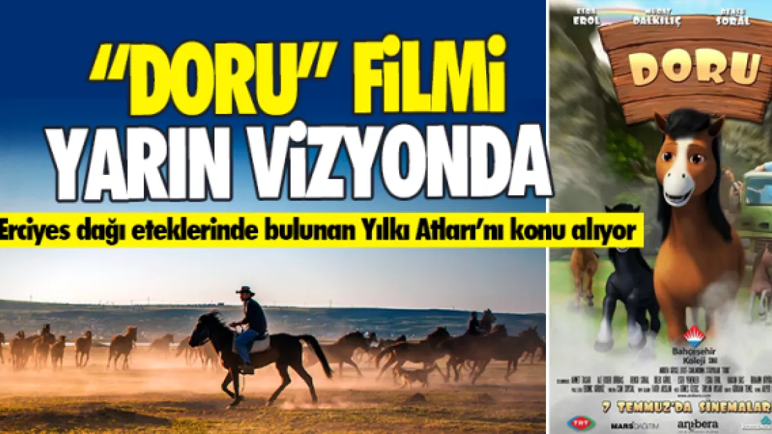 &quotDORU" ANİMASYON FİLMİ YARIN VİZYONA GİRİYOR