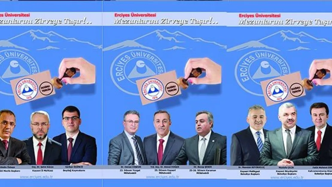 ERÜ mezunları Türkiye'yi yönetiyor