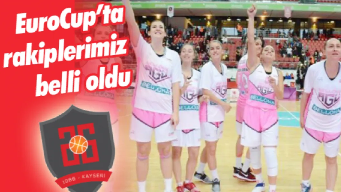 EuroCup'ta rakiplerimiz belli oldu