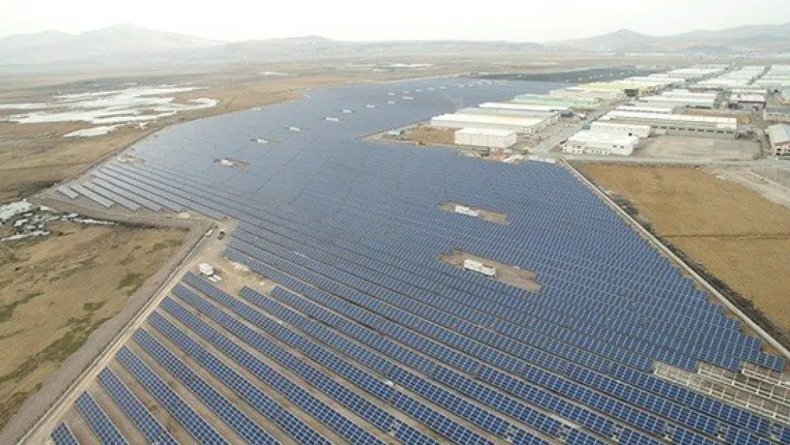 Kayseri OSB güneş tarlaları geleceği aydınlatıyor