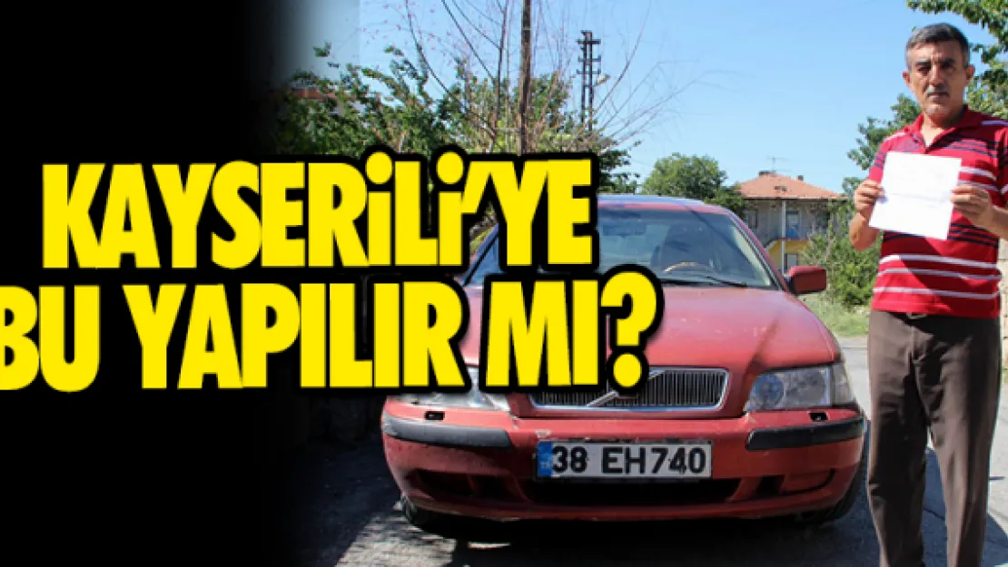 Kayserili'ye bu yapılır mı?