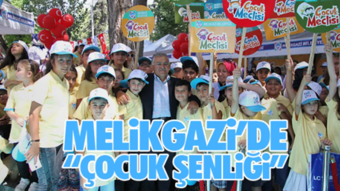  Melikgazi Belediyesi Çocuk Meclisi tarafından ''Çocuk Şenliği'' programı düzenlendi. 