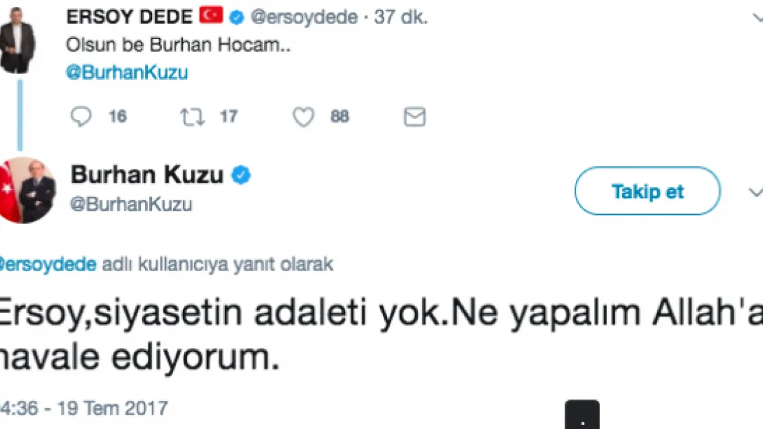 Siyasetin adaleti var mı?