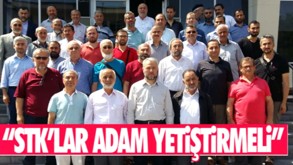 &quotSTK'lar adam yetiştirmeli"