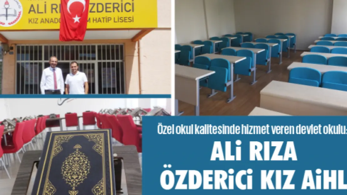 ALİ RIZA ÖZDERİCİ KIZ AİHL