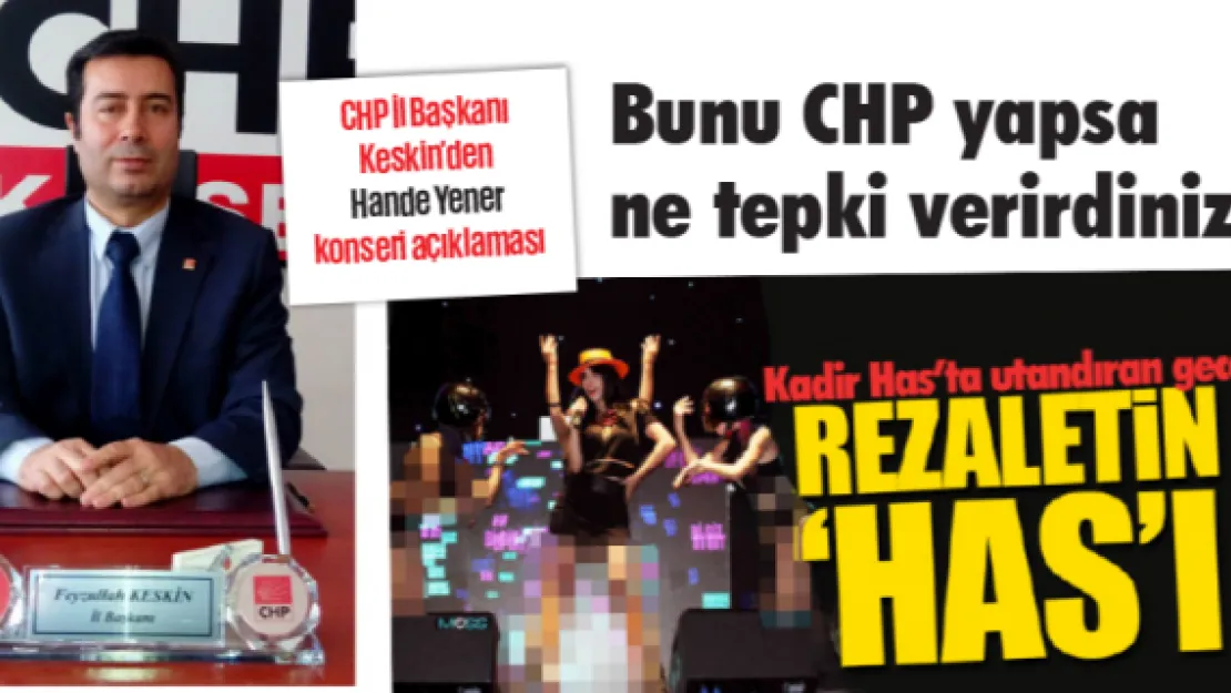 Bunu CHP yapsa ne tepki verirdiniz?