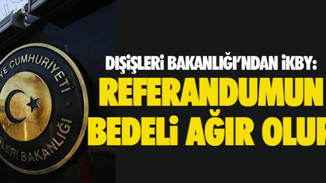 &quotBEDELİ AĞIR OLUR"