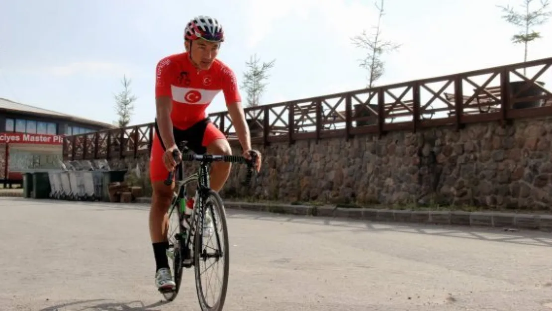 Cumhurbaşkanlığı Bisiklet Turu'na Erciyes'te hazırlanıyor