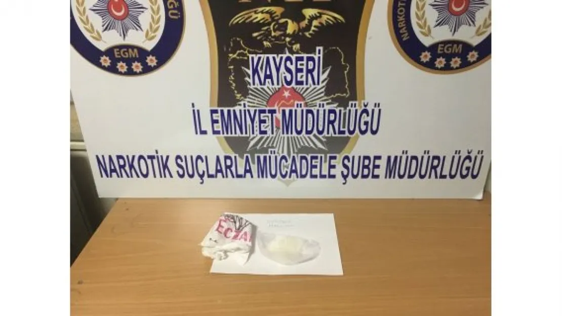 Develi'den sonra Sarız'da uyuşturucu operasyonu
