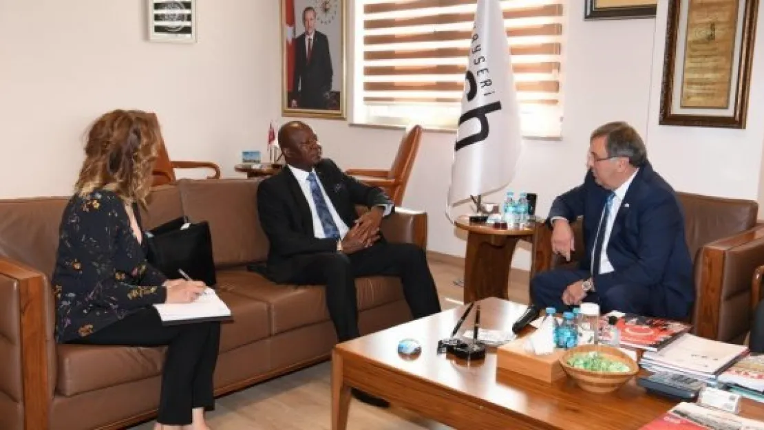Güney Afrika heyetinden Kayseri OSB'ye ziyaret
