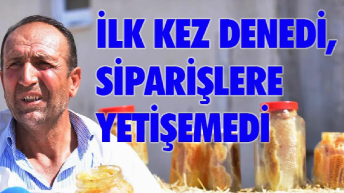 İlk kez denedi, siparişlere yetişemedi 