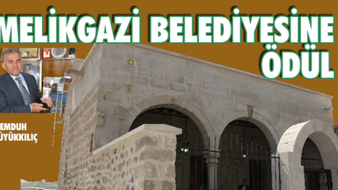 Melikgazi Belediyesine ödül