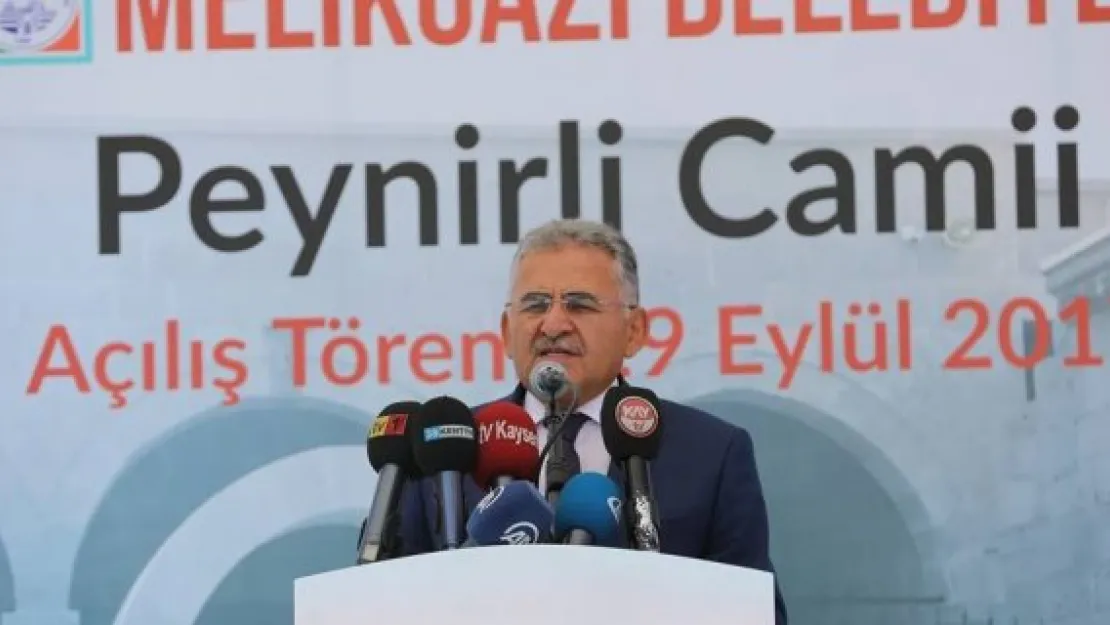 Peynirli Camii yeniden ibadete açıldı