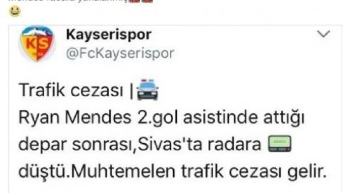 Ryan Mendes radara yakalandı