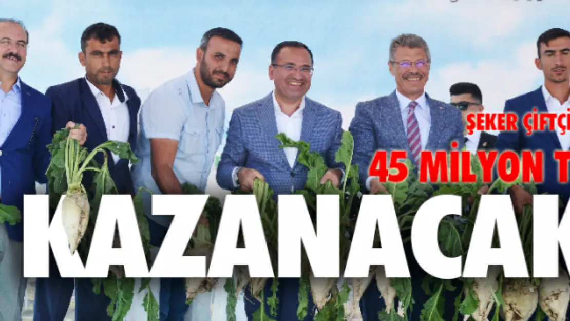 Şeker çiftçisi 45 milyon TL kazanacak