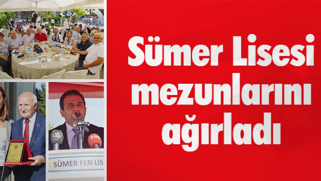 Sümer Lisesi mezunlarını ağırladı