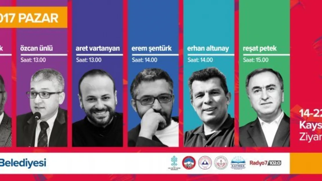 1. Kayseri Kitap Fuarı bugün açılıyor
