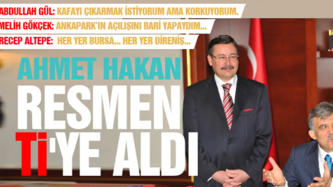 Ahmet Hakan'dan ilginç yazı! Gül Arınç ve Davutoğlu...