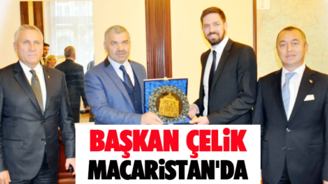 Başkan Çelik Macaristan'da