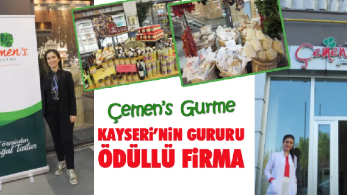 Çemen's Gurme: Kayseri'nin gururu ödüllü firma