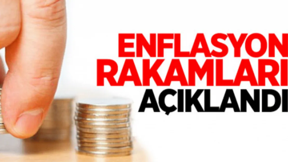 Enflasyon rakamları açıklandı