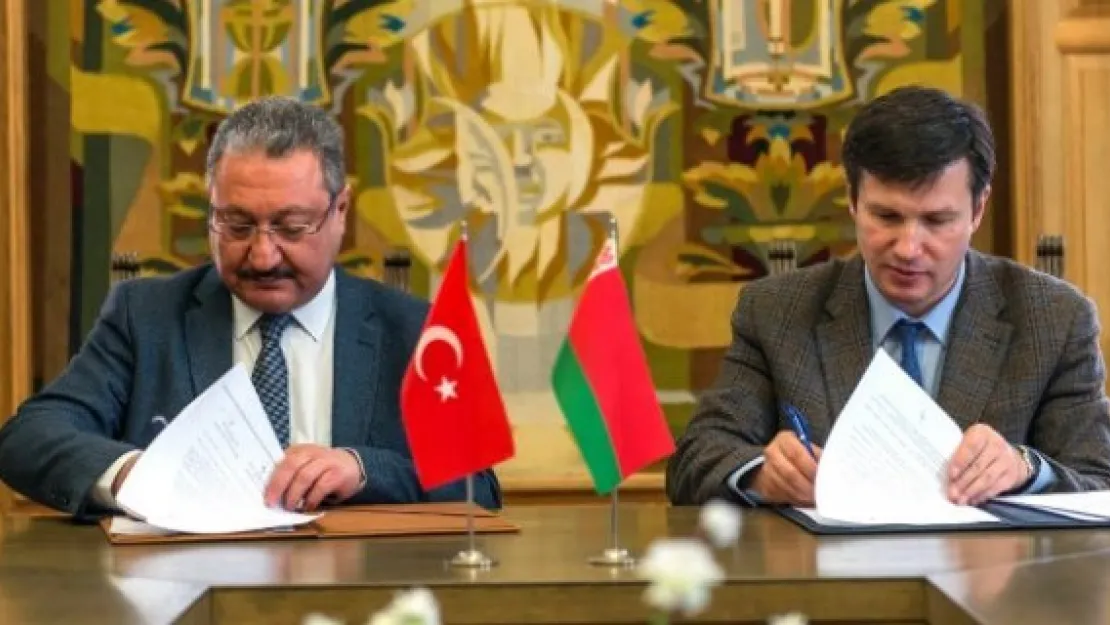 ERÜ ile Belarus Devlet Üniversitesi arasında protokol imzalandı