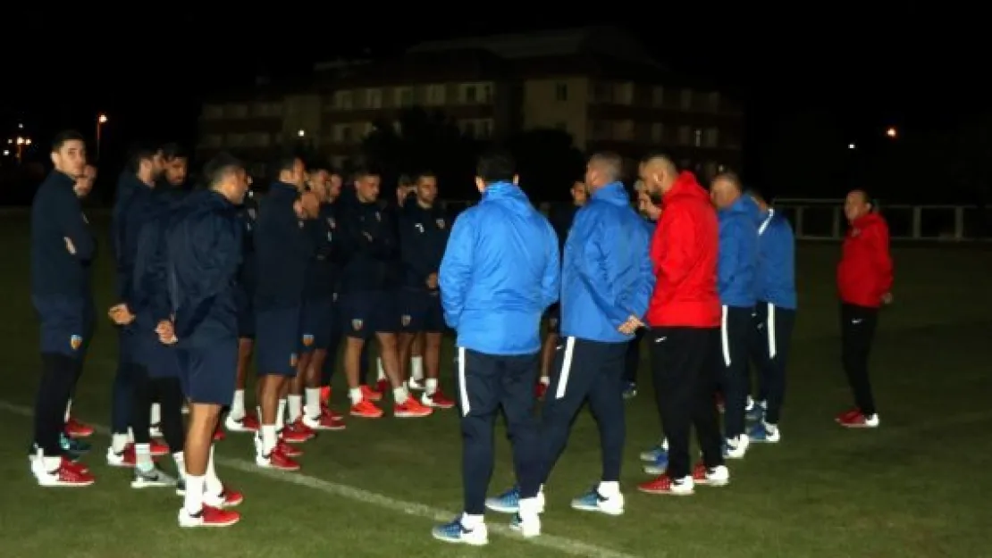 Kayserispor'da K.Karabükspor maçı hazırlıkları başladı