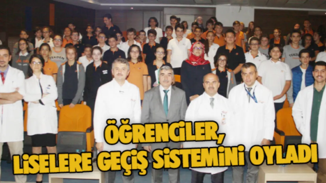 Öğrenciler, liselere geçiş sistemini oyladı