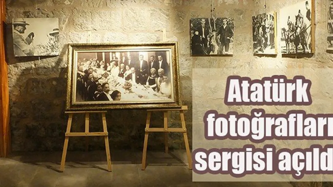 Atatürk fotoğrafları sergisi açıldı