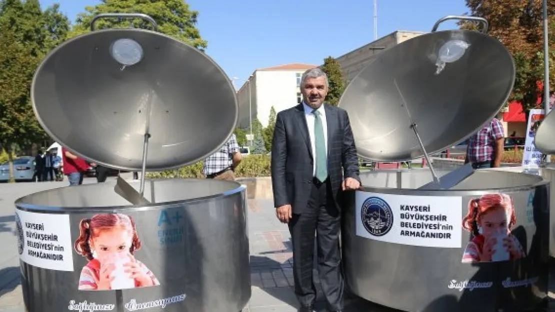 Büyükşehir süt üreticisinin gelirini artırdı