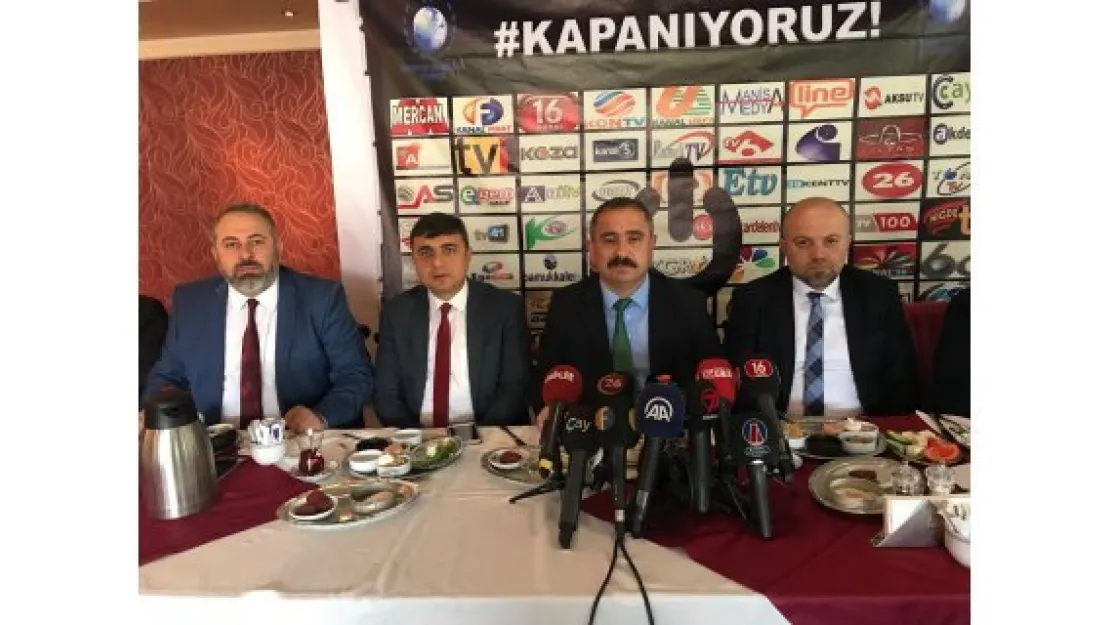 Çok yorulduk, kapanmak üzereyiz