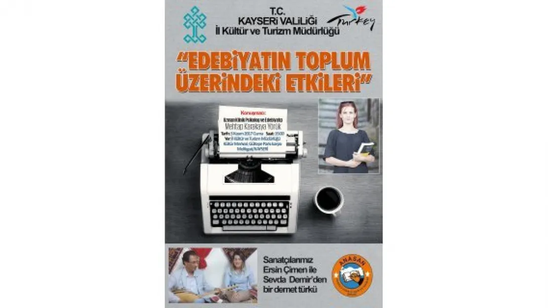 'Edebiyatın toplum üzerindeki etkileri'