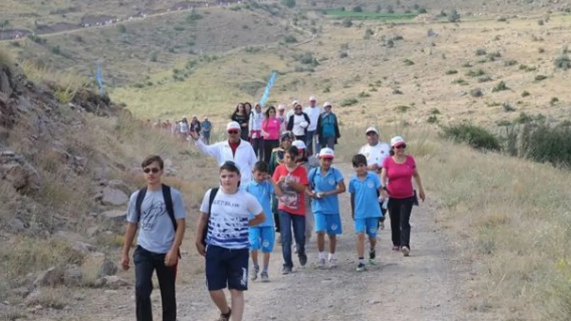 İncesu'da sağlıklı yaşam yürüyüşü