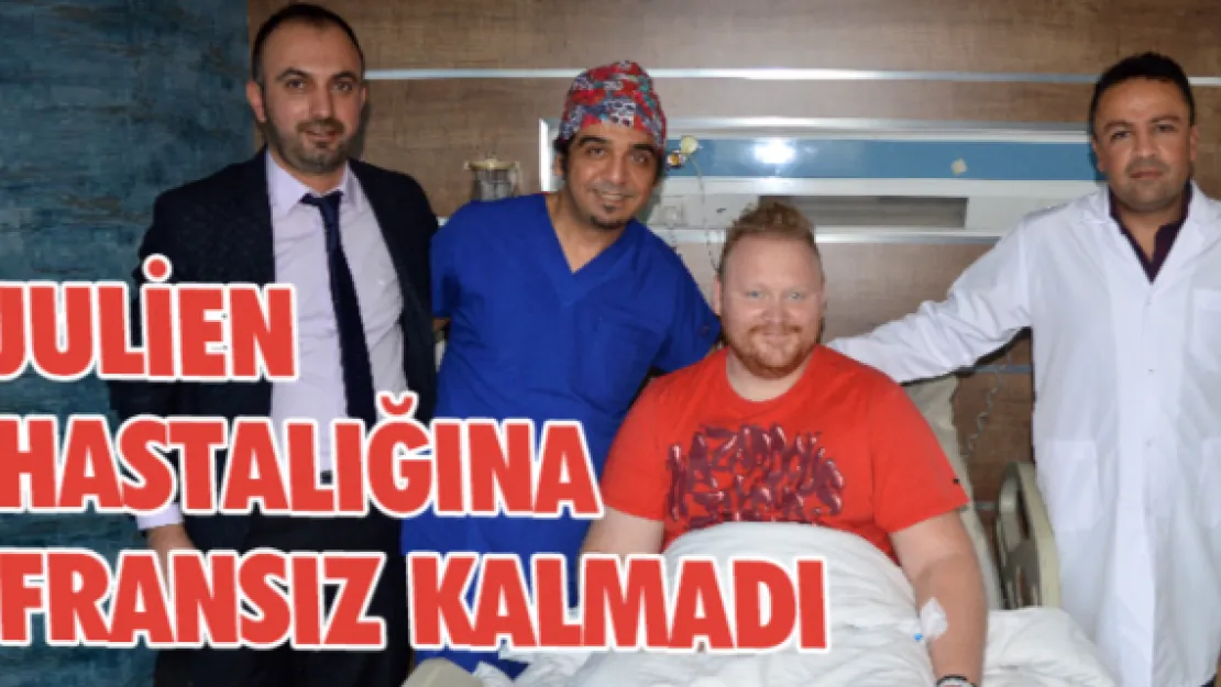 Julien hastalığına Fransız kalmadı