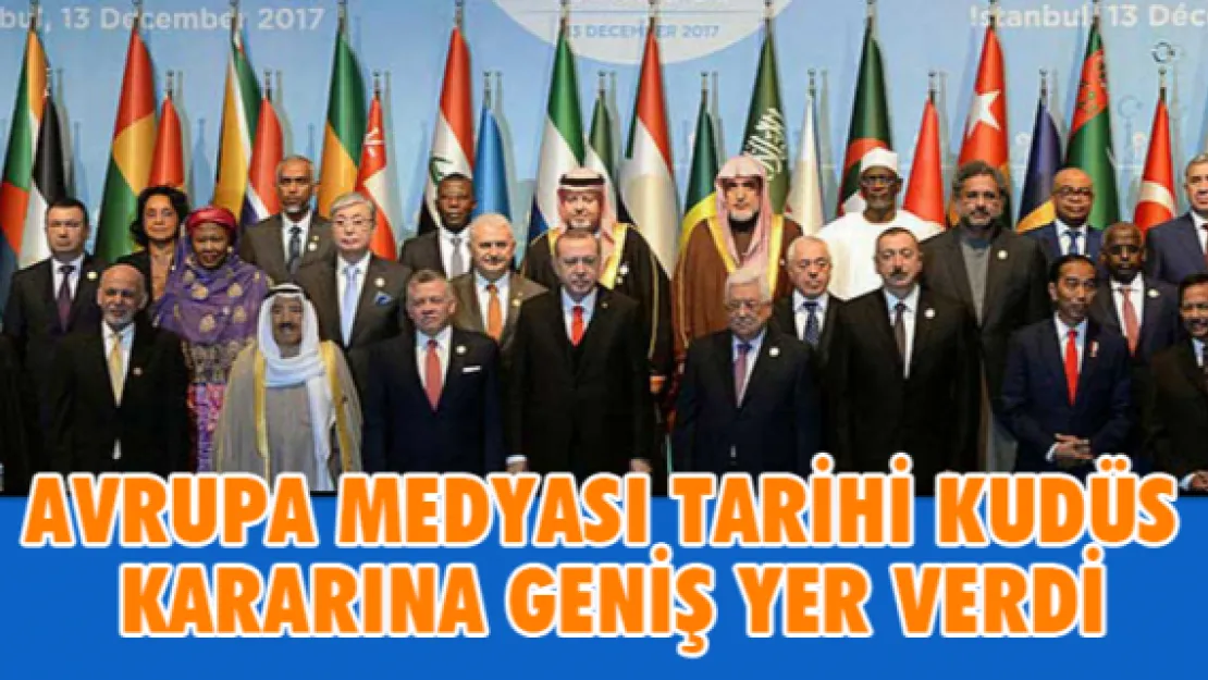 Avrupa medyası tarihi Kudüs kararına geniş yer verdi